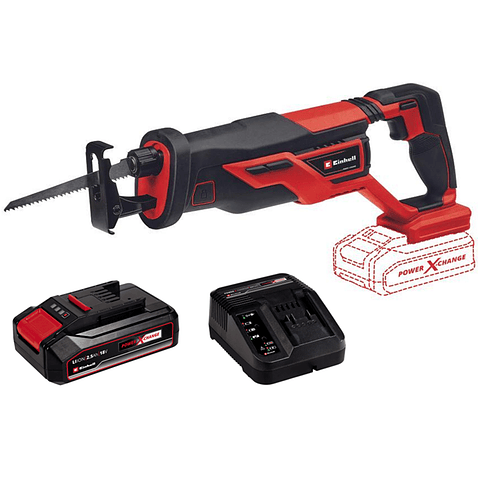 Sierra Sable 18v Batería + Cargador Einhell 4326290