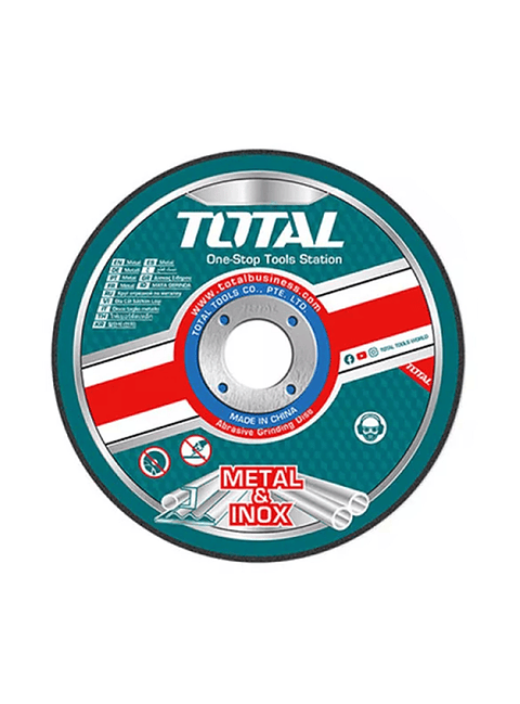 Disco Corte P/ Metal Acero Inoxidable 180mm Total Tac2161801