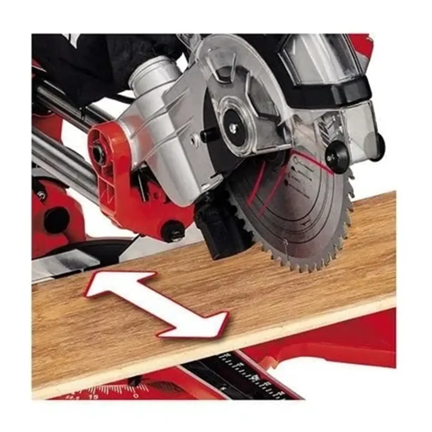 Sierra Ingleteadora Telescópica 1500w 210mm 3