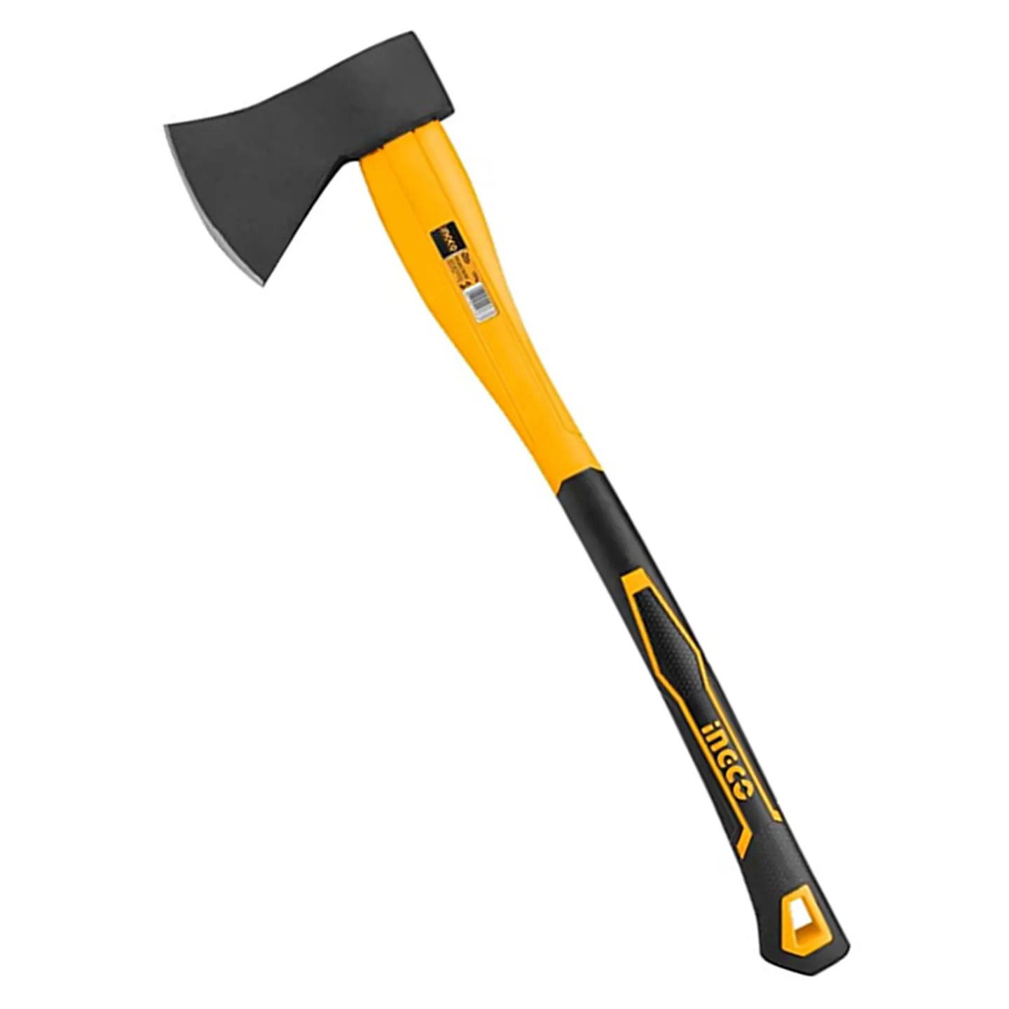 Hacha De Mano Mango Fibra De Vidrio 1250g Ingco 1