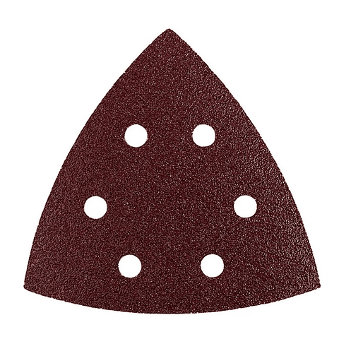 5 Lijas Delta P/ Herramienta Oscilante 93mm Grano 40 Kwb