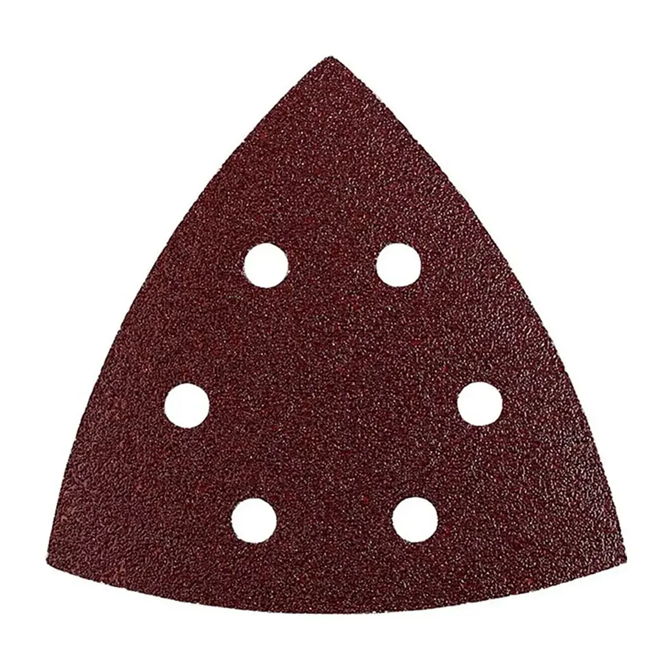 5 Lijas Delta P/ Herramienta Oscilante 93mm Grano 40 Kwb 1