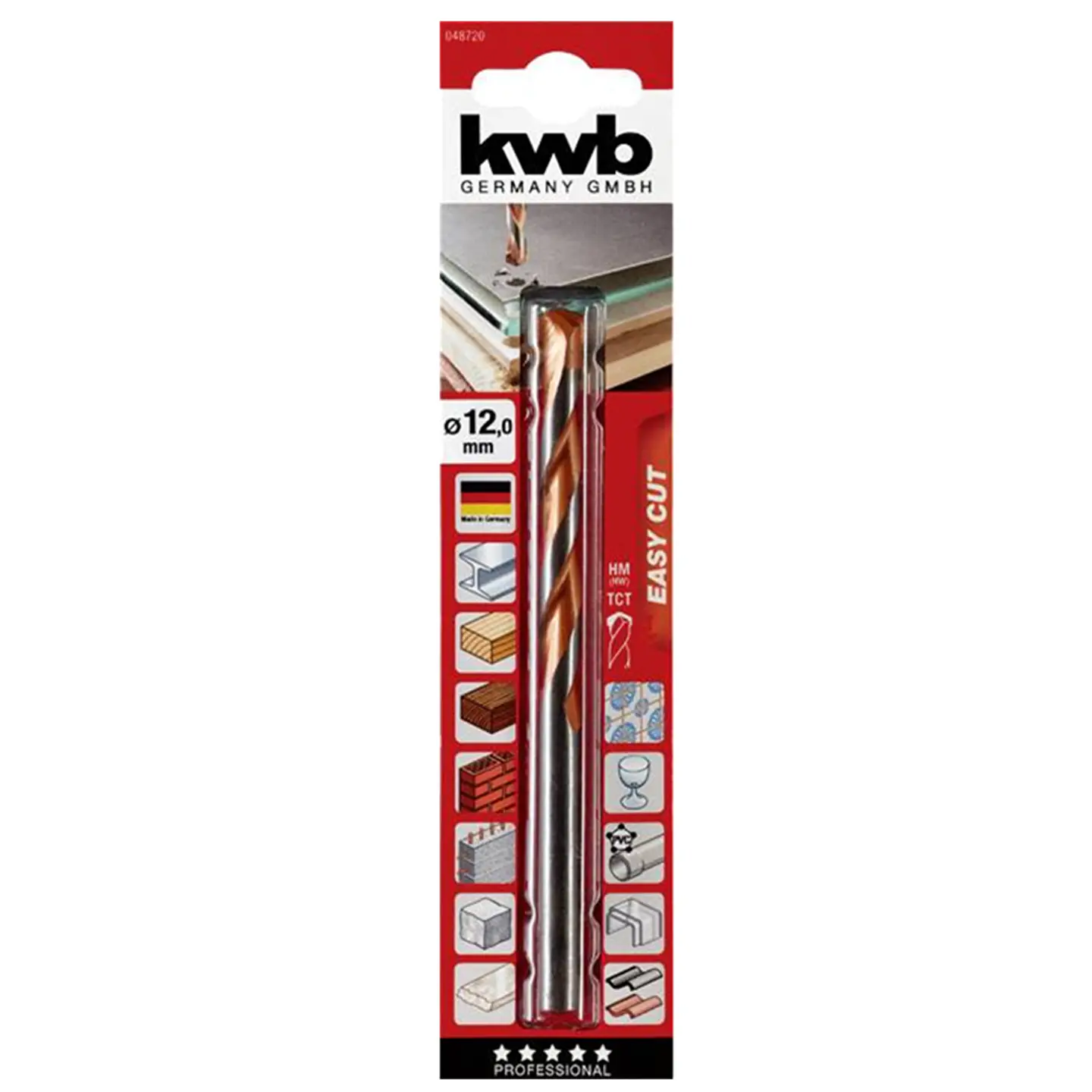 Broca Multiuso Construcción 12mm Kwb 048720 1