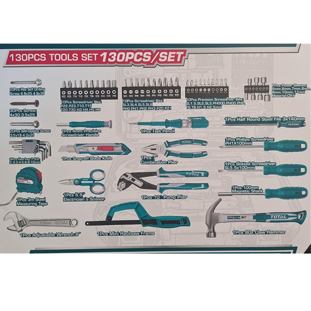 Set Juego Accesorios Y Herramientas 130 Pcs Total 2