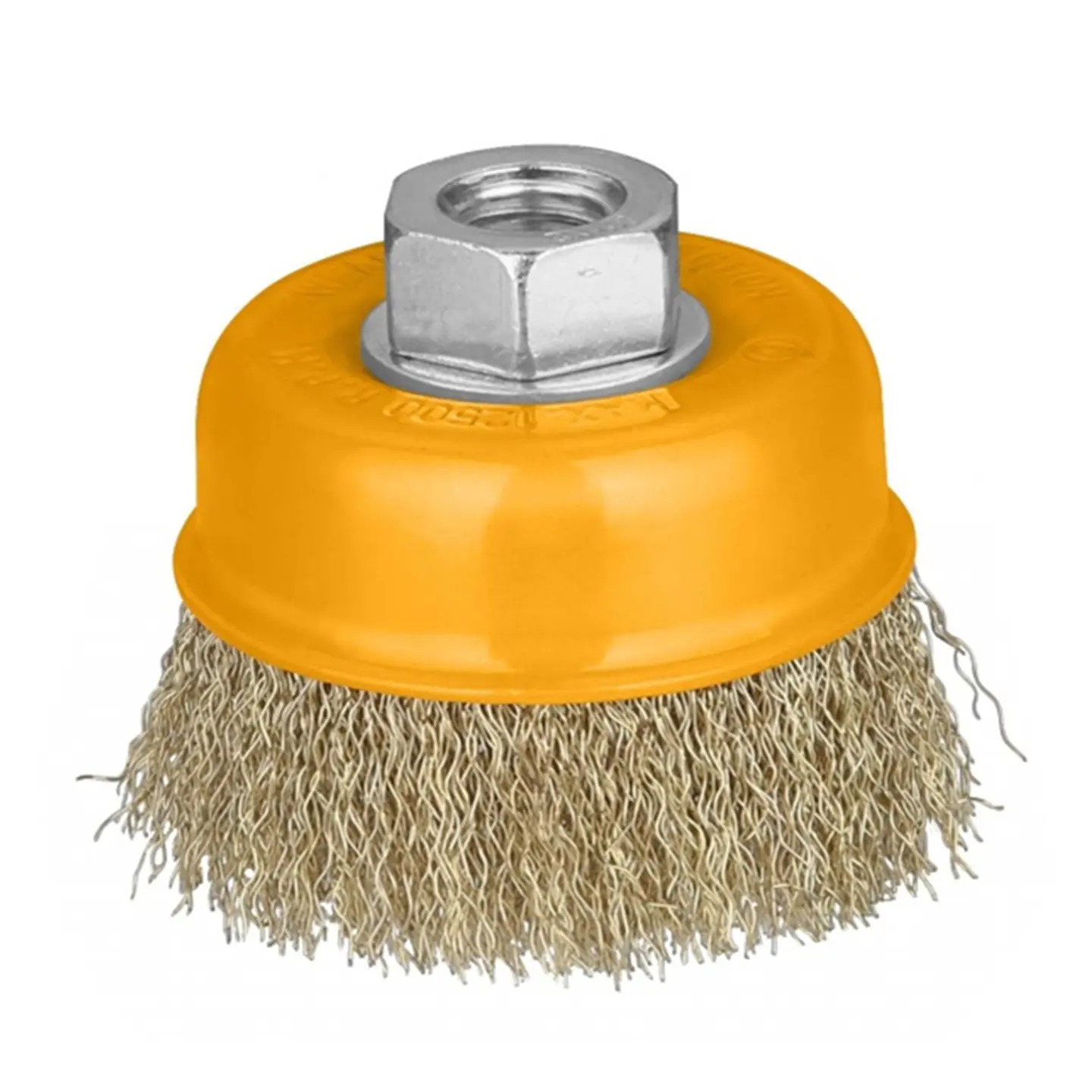 Escobilla Copa Rizada 75mm Esmeril Ingco Wb10751 1