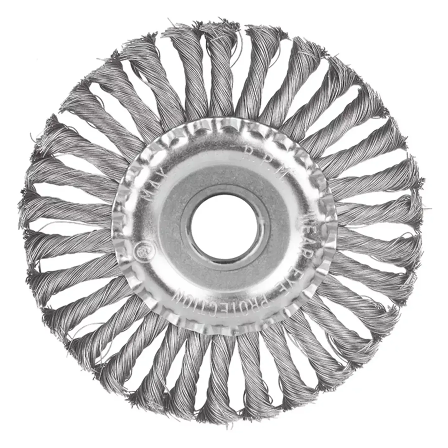 Cepillo Grata Circular Trenzado 150mm Ingco 1