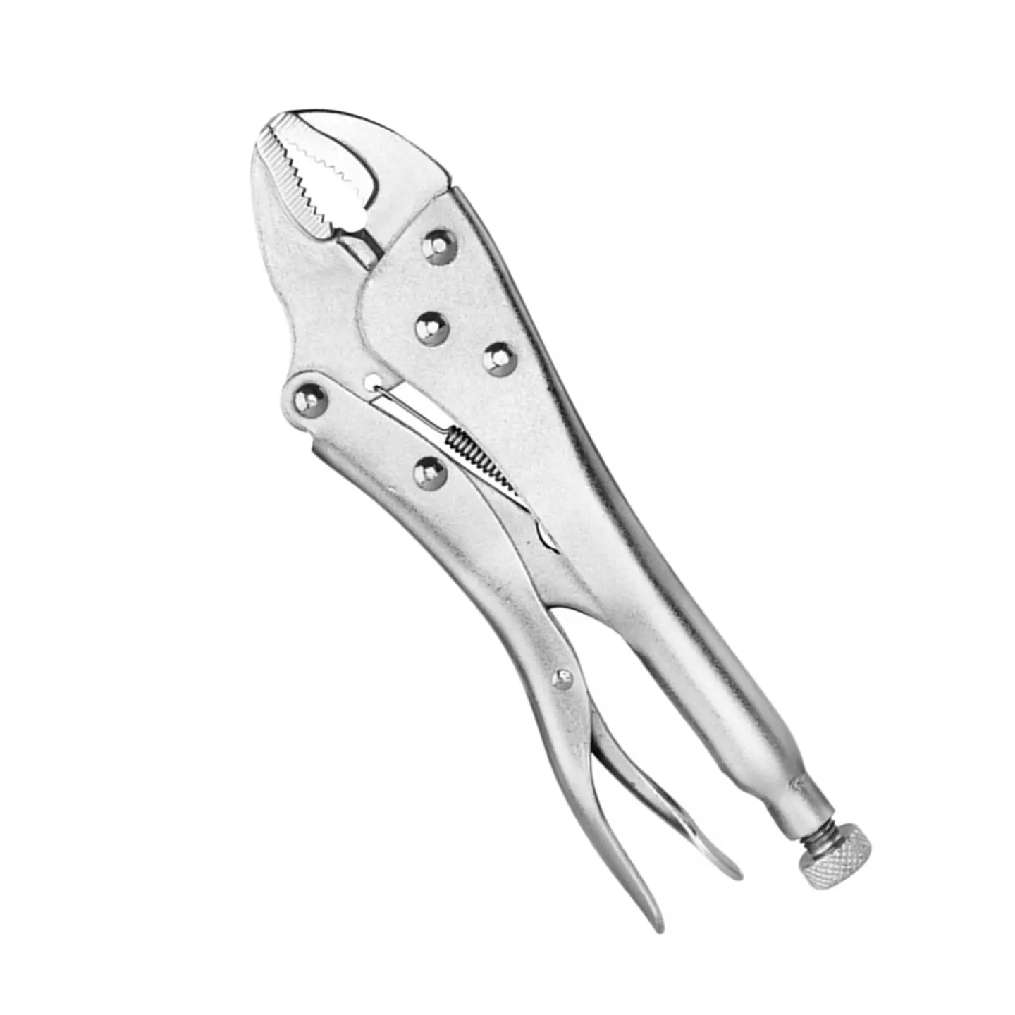 Alicate Caiman De Presion Boca Curva 7 PuLG Ingco Hcjlw0207 1