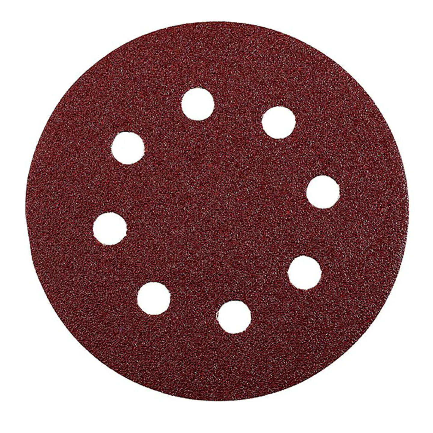 5 Disco Lija Para Pulir 125mm Velcro Grano 120 Kwb 1