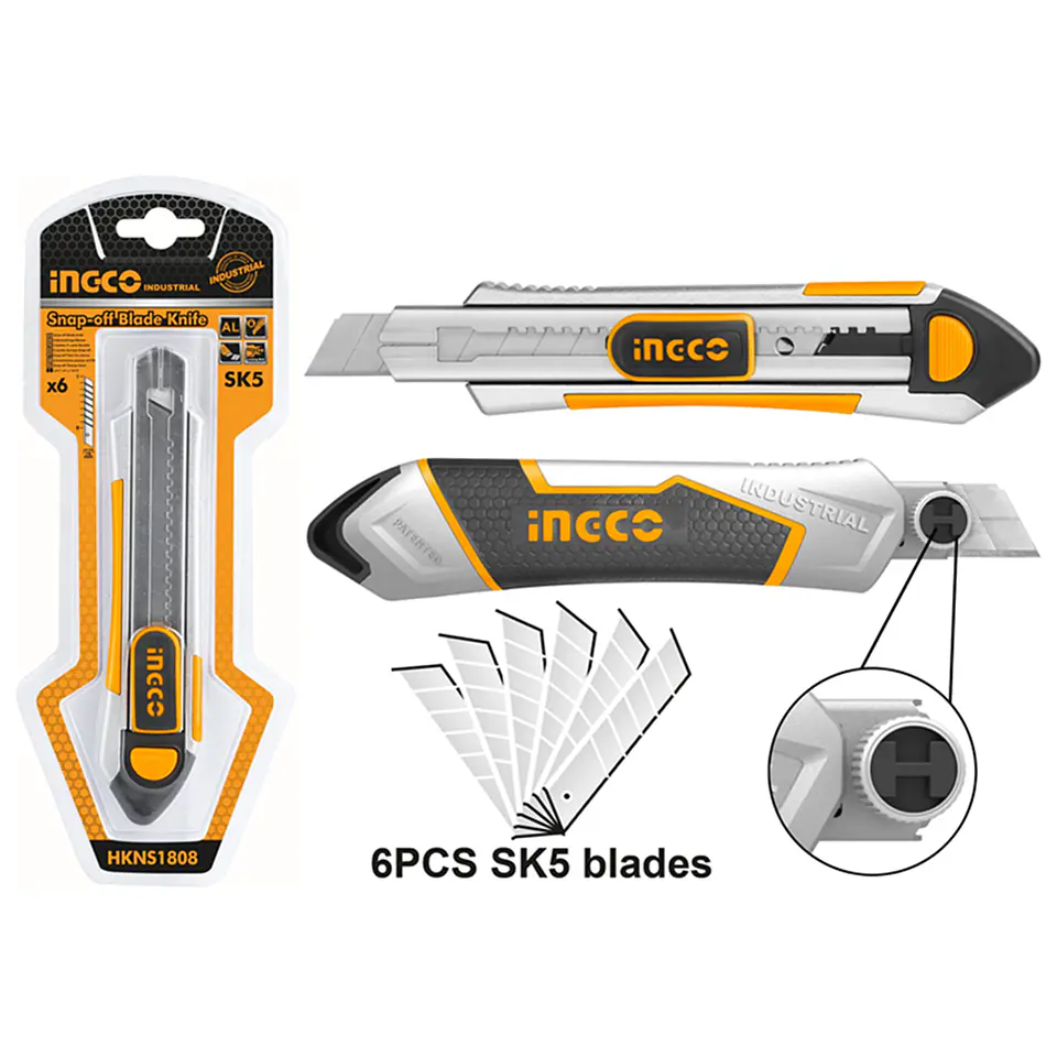 Corta Carton Cuchillo 18mm X 100mm Hkns1808 2