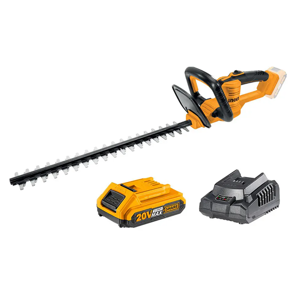 Cortasetos Inalambrico 20v + Bat + Cargador Ingco 1