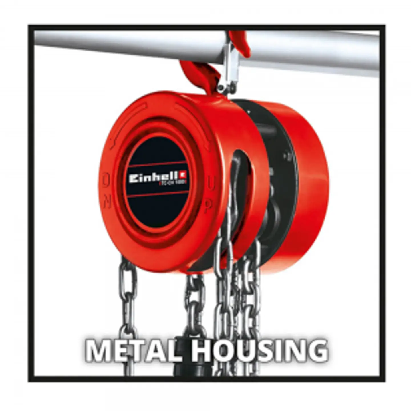 Tecle Con Cadena Manual 1 Ton 2.5 Mts Einhell 2