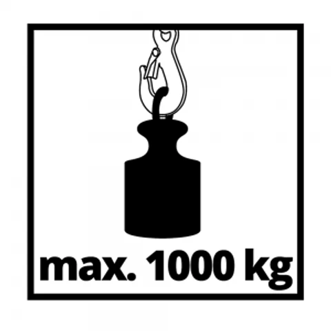Tecle Con Cadena Manual 1 Ton 2.5 Mts Einhell