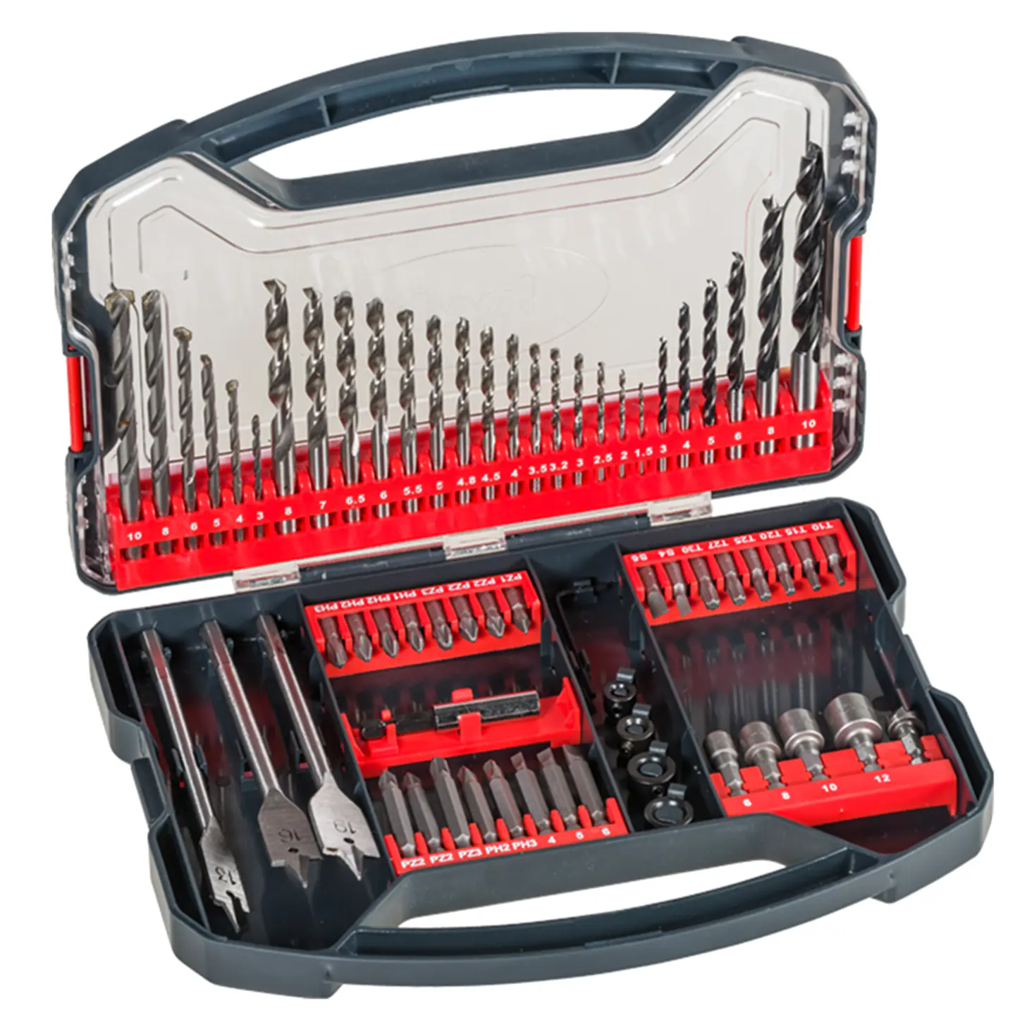 Puntas Y Brocas P/ Atornillar Taladrar 62 Pcs Kwb 1