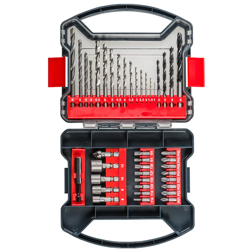 Puntas Y Brocas P/ Atornillar Taladrar 41 Pcs Kwb 2