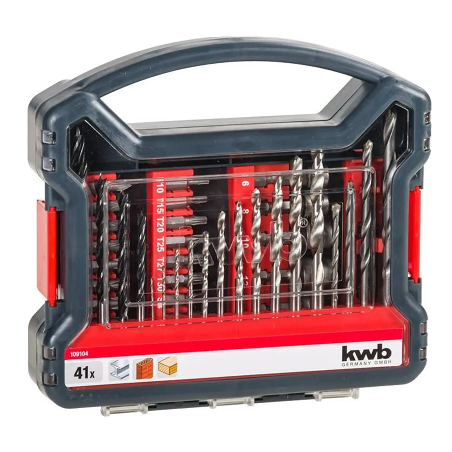 Puntas Y Brocas P/ Atornillar Taladrar 41 Pcs Kwb 3