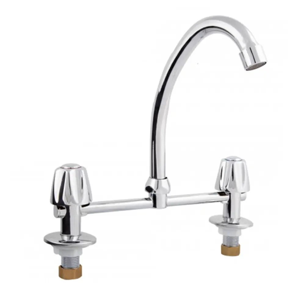 Llave Combinación Monomando Lavaplatos Hoffens 1