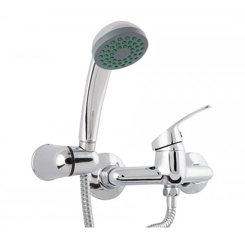 Kit Completo Llave Monomando Ducha Cromada Hoffens