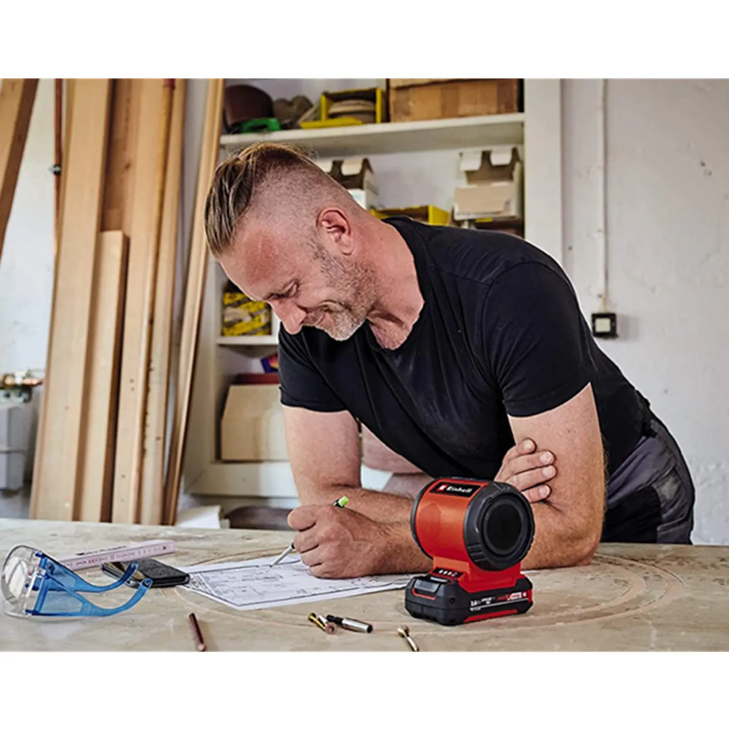 Parlante Altavoz Bocina Bluetooth Usb 18v Bat+Carg 4