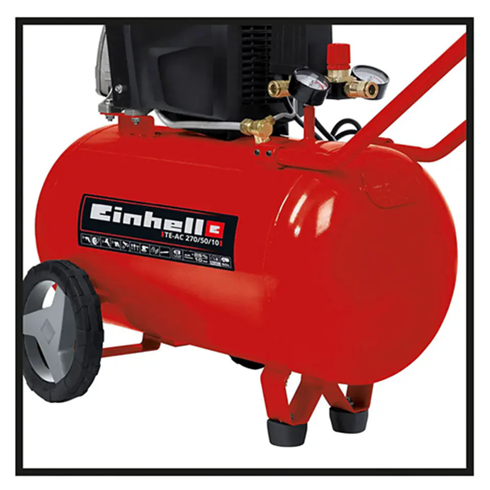 Compresor Aire 50lts 2.5hp Te-Ac 270/50/10 Einhell 4