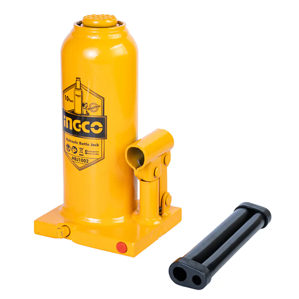 Gata Hidraulica Tipo Botella 10 Toneladas Ingco 2