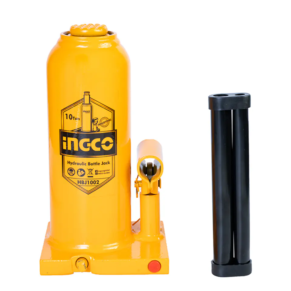 Gata Hidraulica Tipo Botella 10 Toneladas Ingco 3