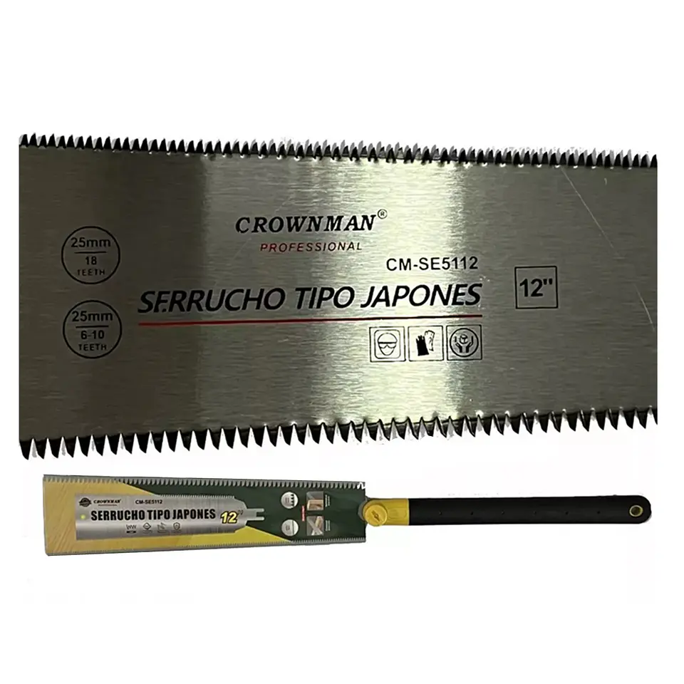 Sierra Serrucho Japonés 6-10/18t 12 Pulgadas Carpinteria 3