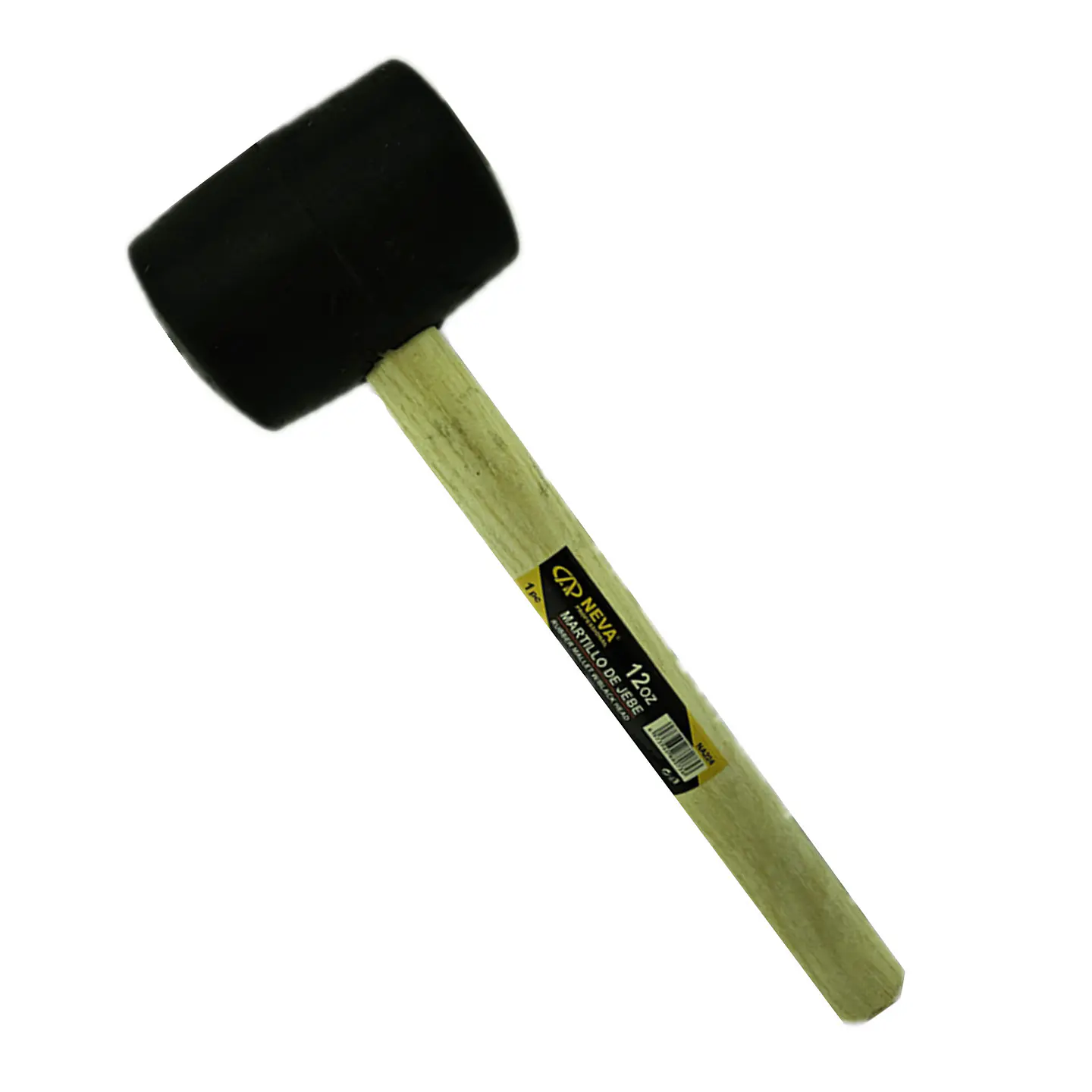 Combo Martillo Mazo Maceta De Goma 12oz Neva Na224 1