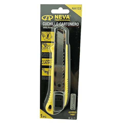 Corta Carton Cuchillo Cartonero Neva Na133