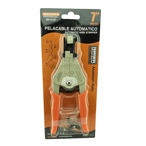 Alicate Pelacable Automatico 7 Pulgadas Makawa