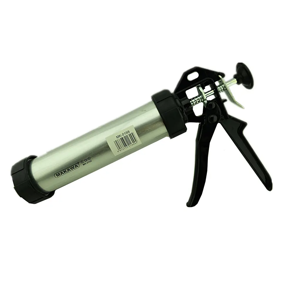 Pistola Calafatera Aluminio Para Pate Silicona 9 PuLG Makawa 1