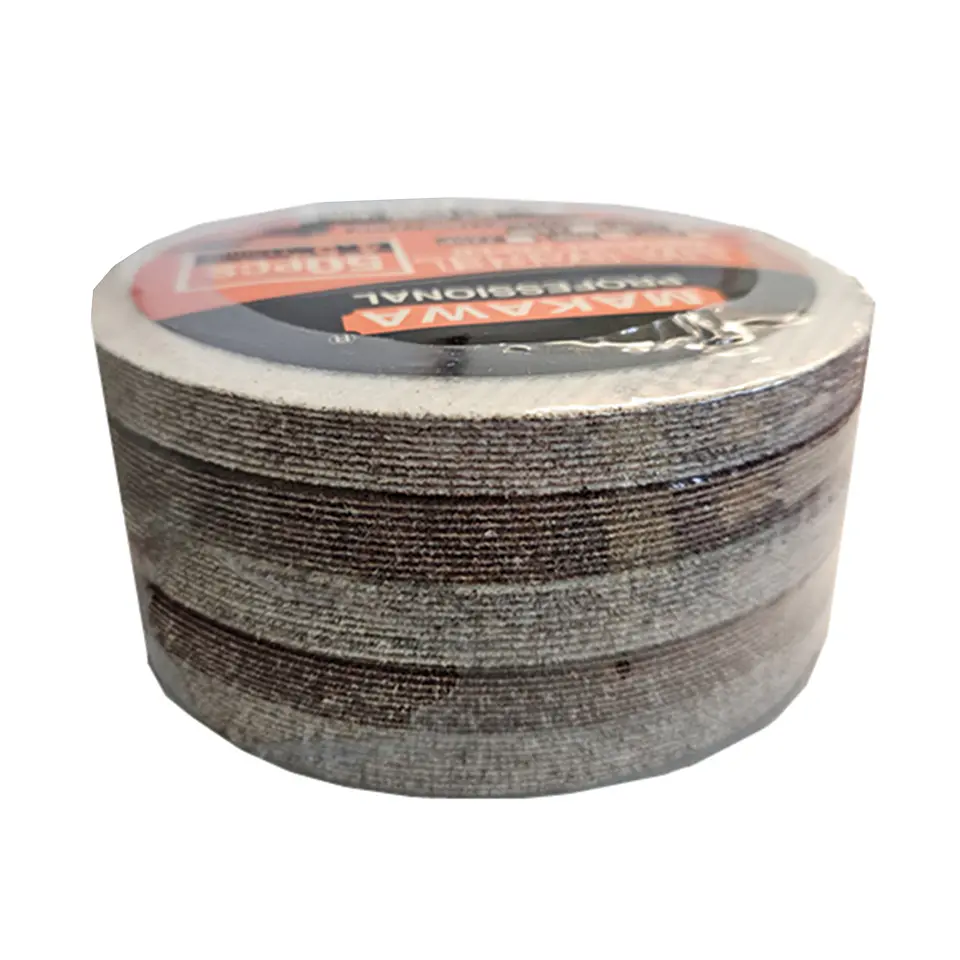 50 Disco Lija Para Pulir 115mm Velcro Grano 40 Makawa 1