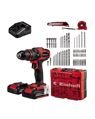 Einhell : Taladro Atornillador 18V + Baterías Einhell