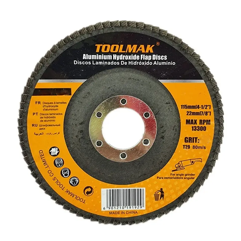 Pack 5 Disco Lijas Pulir Traslapado Laminados Madera Toolmak 2