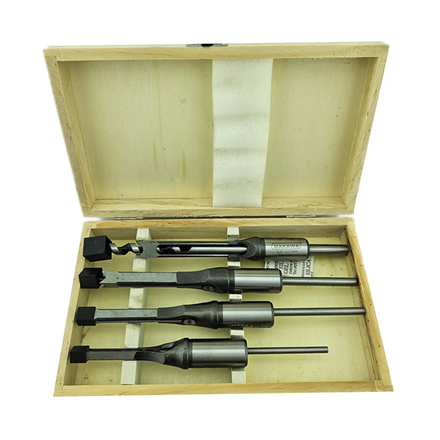 Juego Brocas Agujero Cuadrado Para Madera 4 Piezas Mk-1056 1