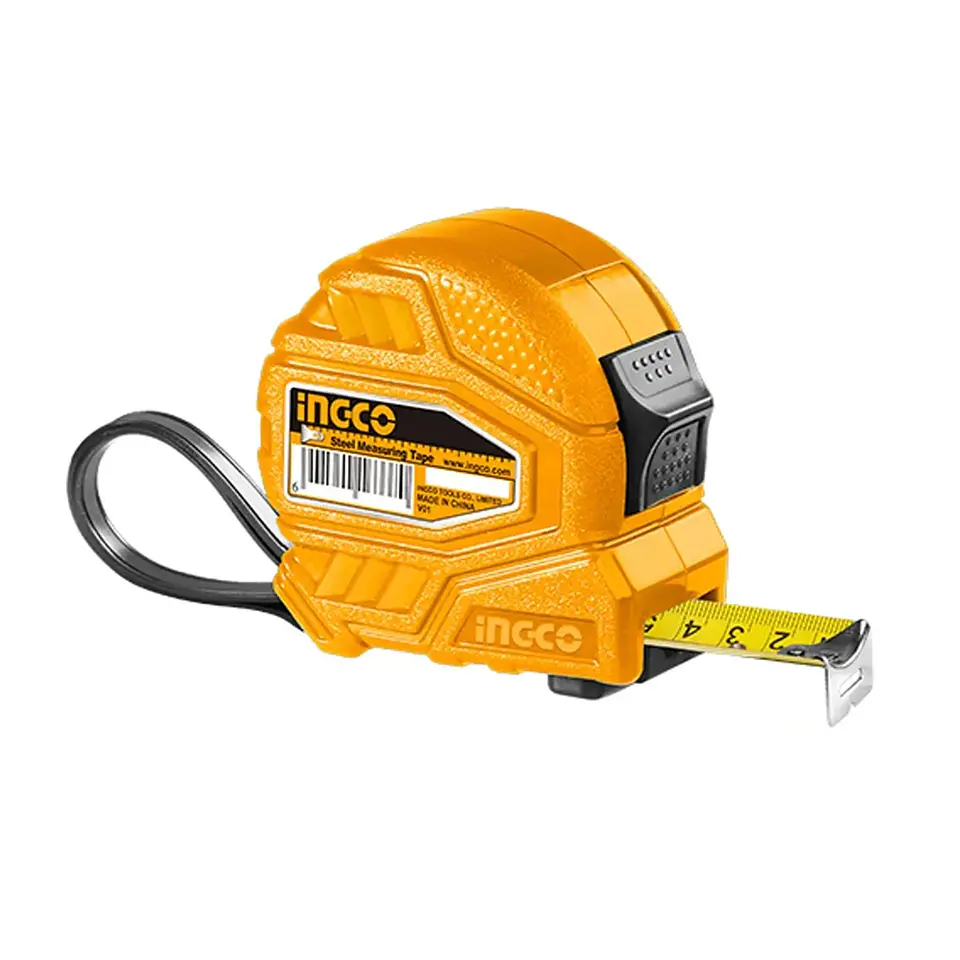Cinta Huincha De Medir Metrica De Acero 5m Ingco Hsmt26525 1