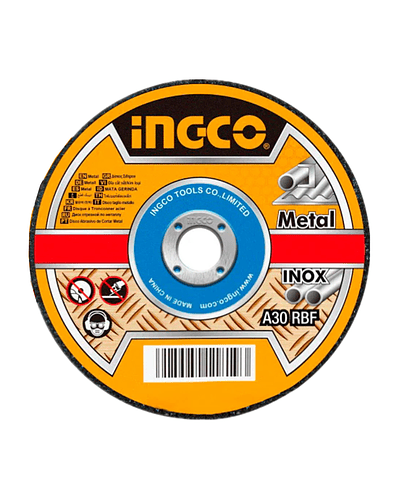 Disco De Corte P/ Metal Acero Inoxidable 115mm 25 Und Ingco