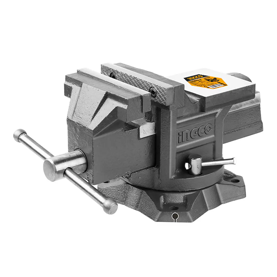 Tornillo De Banco Mecanico Base Giratoria 8 Pulgadas Ingco 1