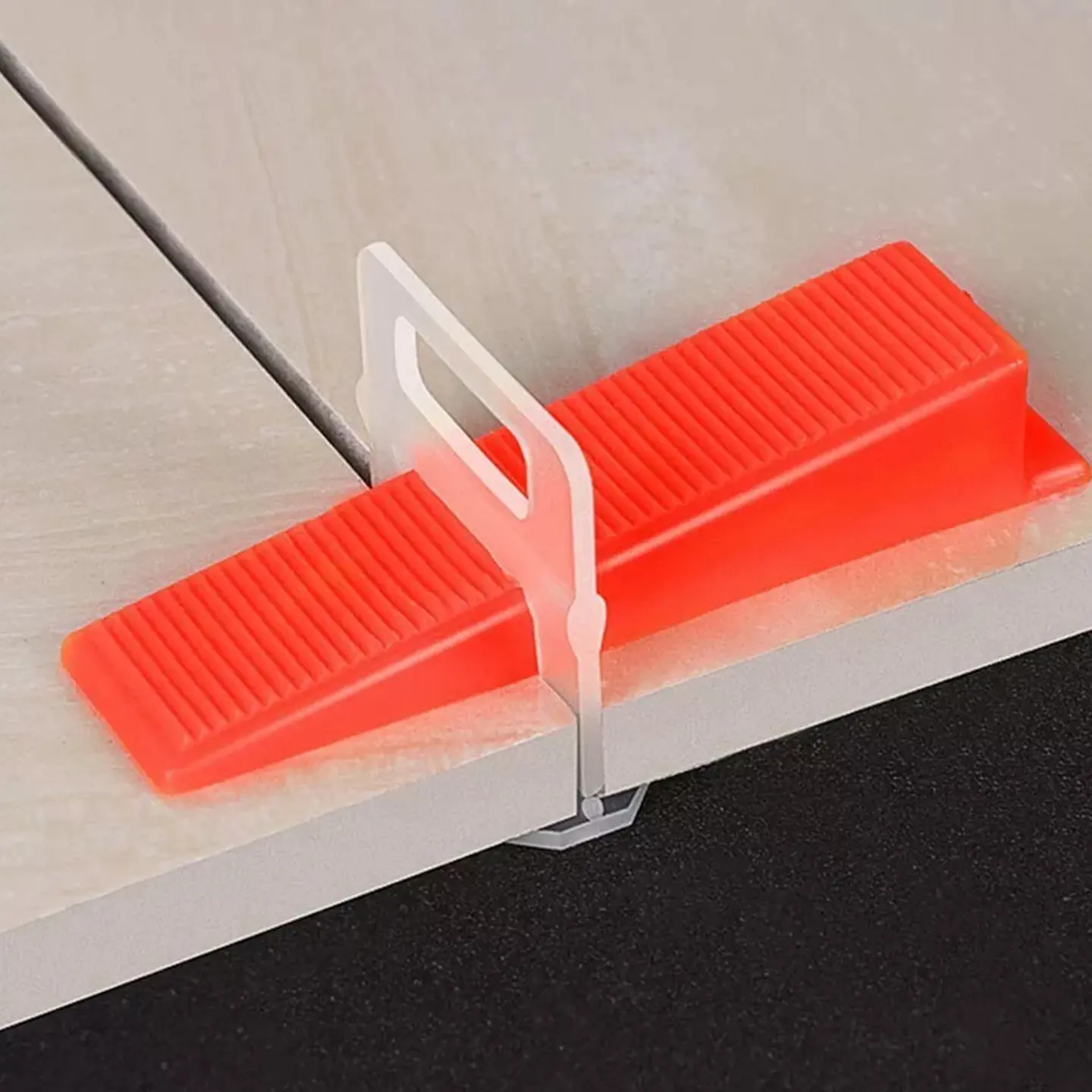 Cuñas 100 Unds + Clips Separador Nivelador Cerámica 100 Unds 3