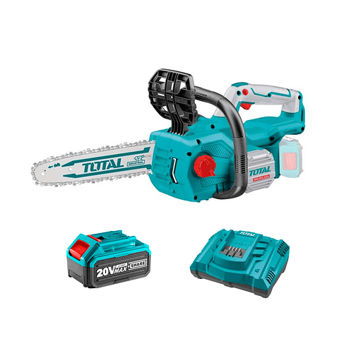 Motosierra Inalambrica 20v 12 PuLG Bat+carg Total Tgsli20128