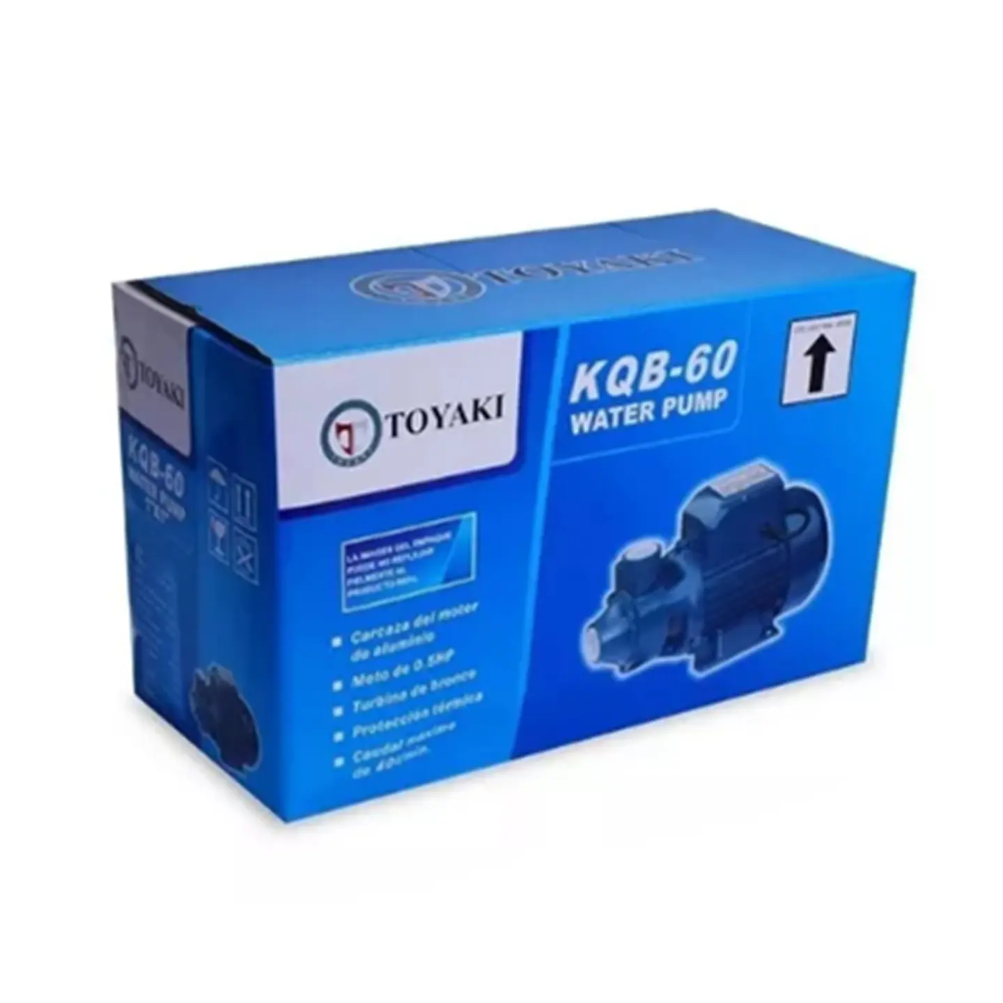 Bomba De Agua Periferica 0.5hp 370w Toyaki Kqb60 3