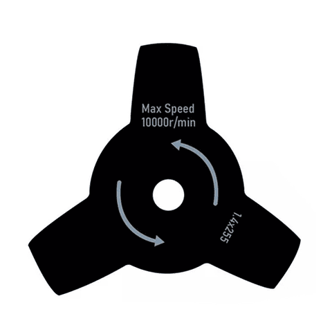 Cuchilla 3 Puntas P/ Desmalezadora 255mm Total