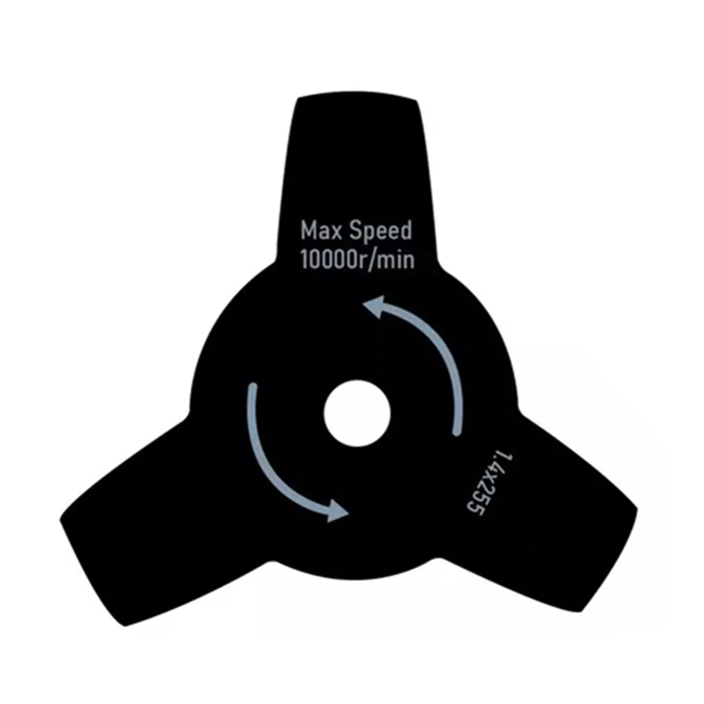 Cuchilla 3 Puntas P/ Desmalezadora 255mm Total 1