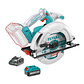Sierra Circular Inalámbrica 20v Bat+ Carg Total Tsli18511 - Miniatura 1