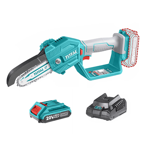 Motosierra 20v 130mm Bat+ Cargador Total Tgsli2058
