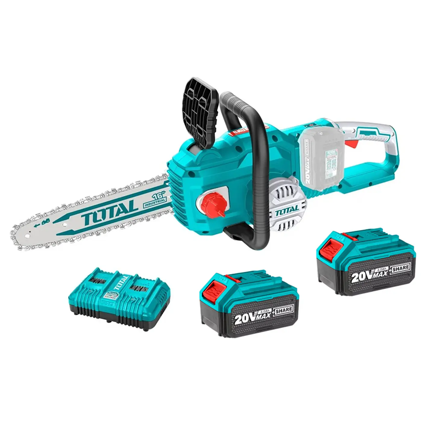 Motosierra 40v 16 Pulgadas Bat+ Cargador Total Tgsli401682 1