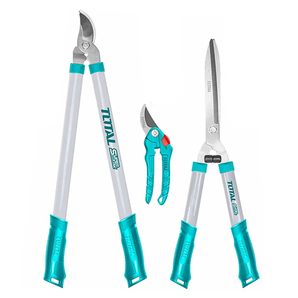 Set De Tijeras De Podar Corte Jardin 3 Piezas Total 1