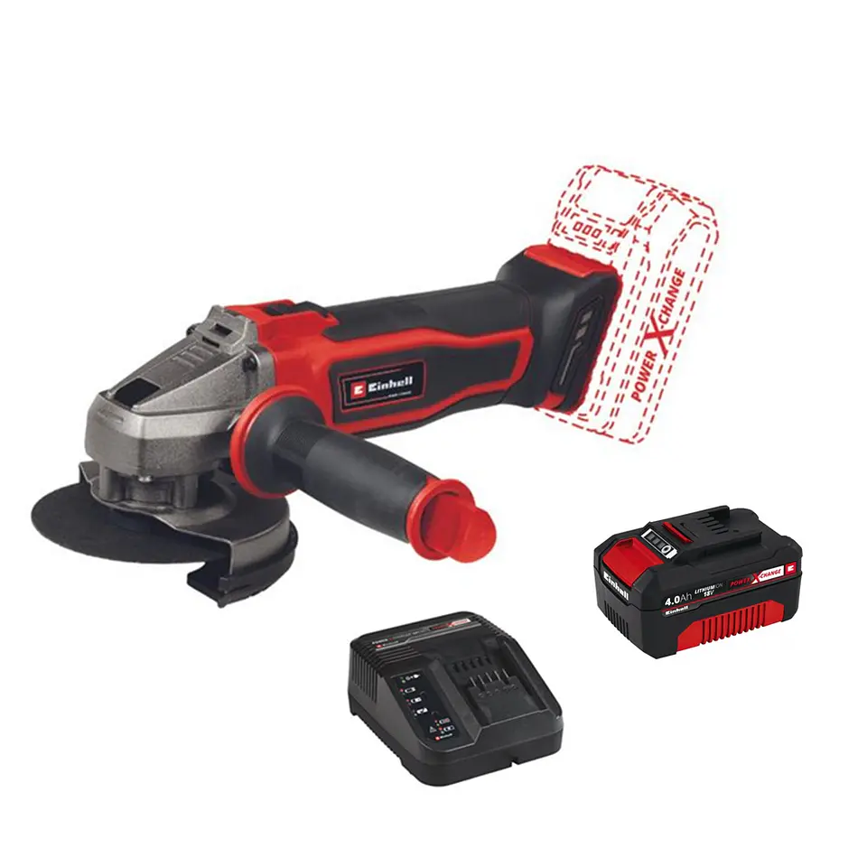 Galletera Esmeril Angular 18v Bat+ Cargador Einhell 4431166  1