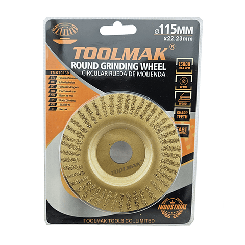 Disco Para Pulir Y Desbaste De Madera 115mm Tmk20139  