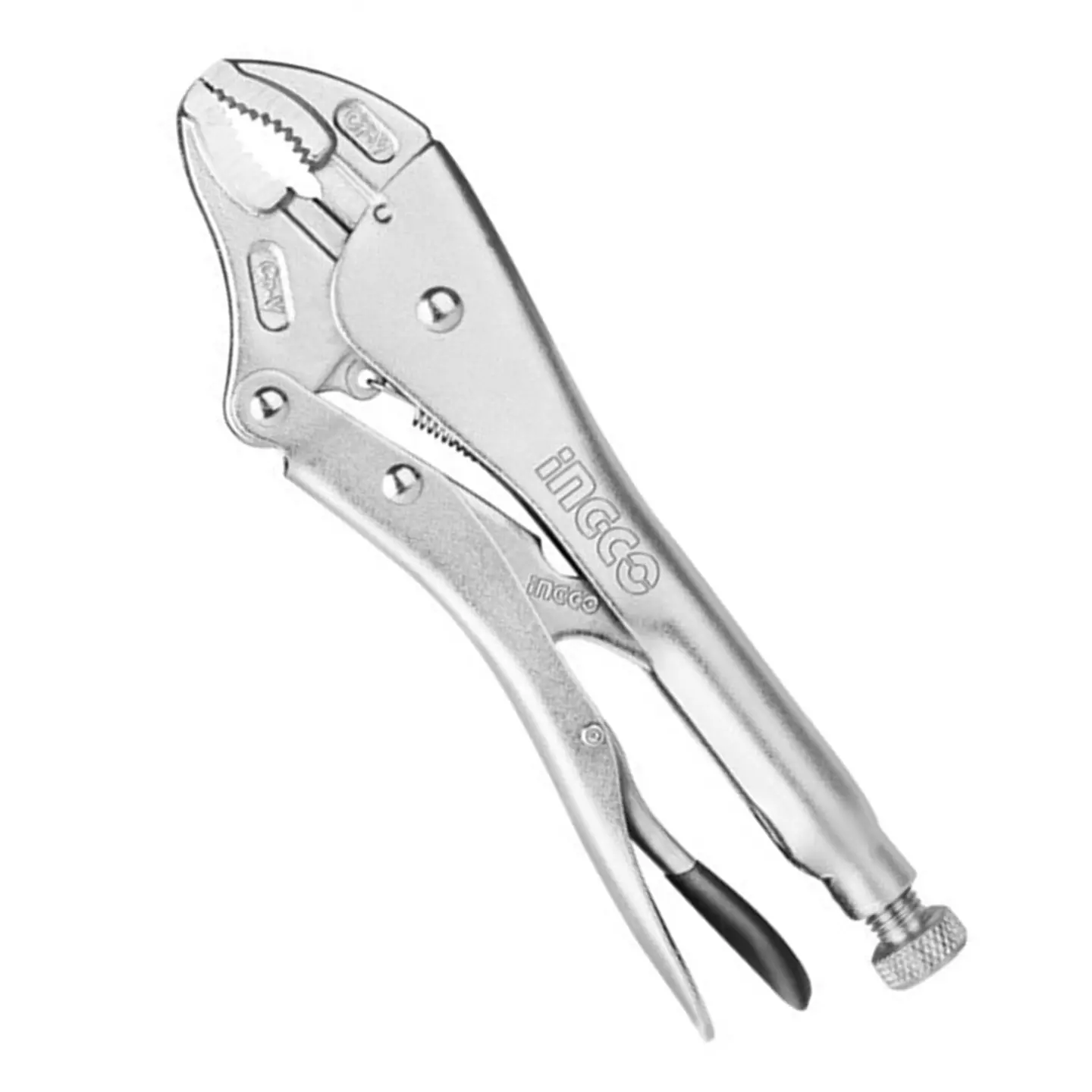 Alicate Caiman De Presion Boca Curva 10 PuLG Ingco Hcjlw0110   1