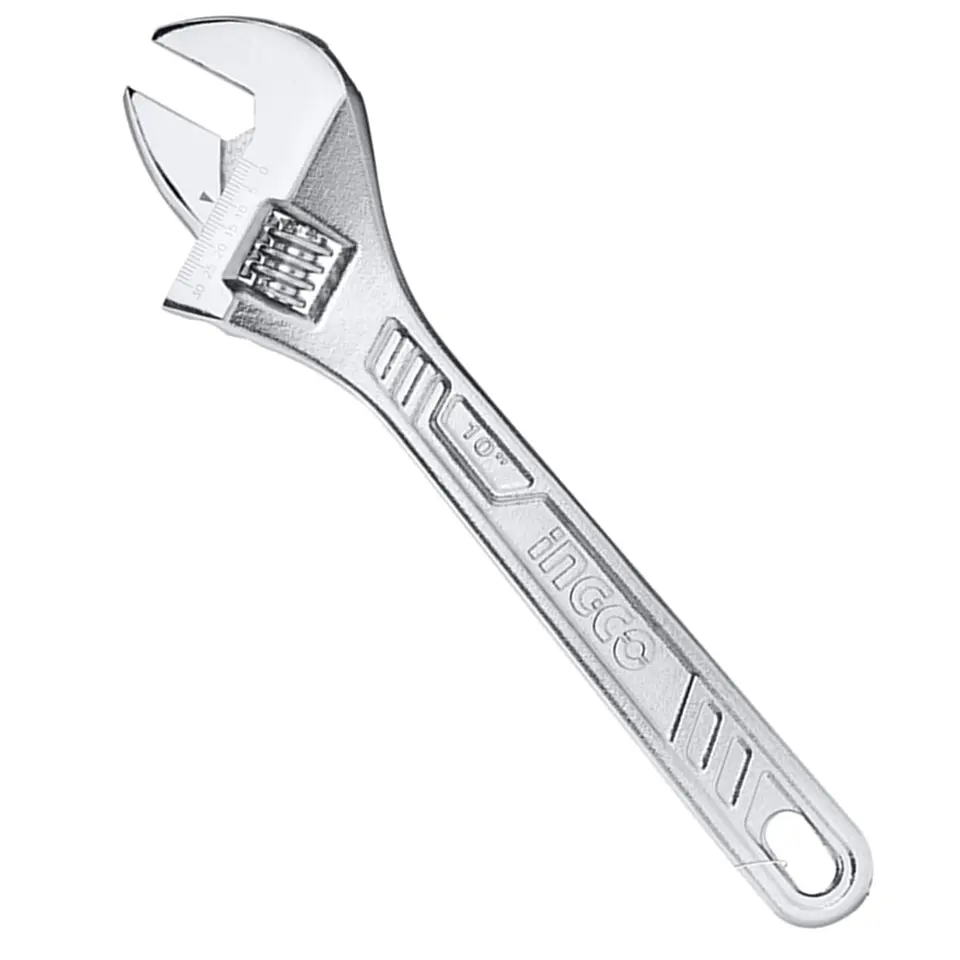 Llave Francesa Ajustable 10 Pulgadas Ingco Hadw131102   1
